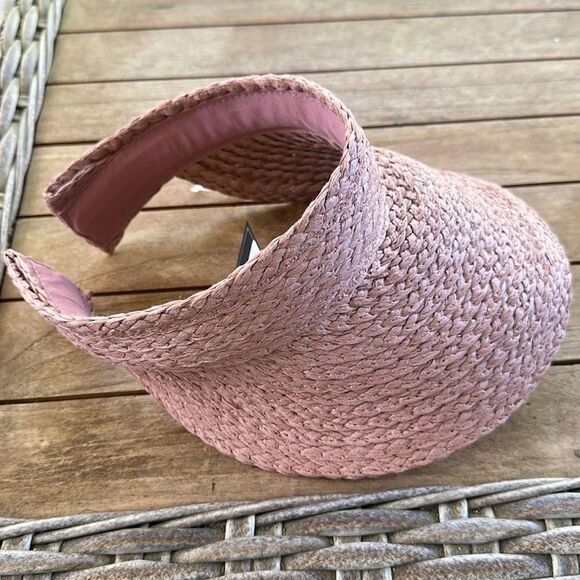 Renato Balestra Pink Paper Straw Visor - Picture 2 of 6